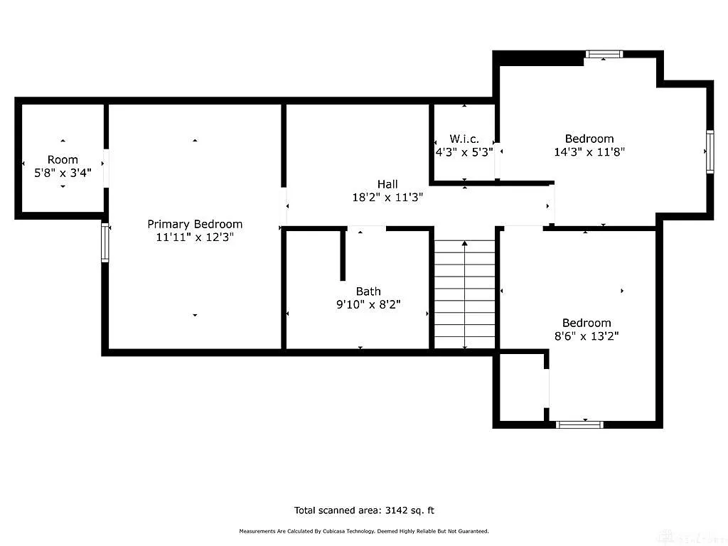 Second floor plan